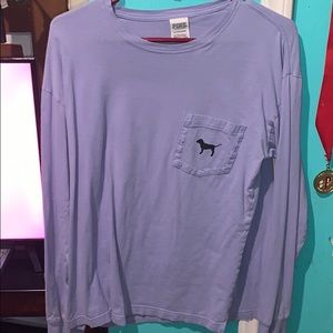 Pink long sleeve shirt